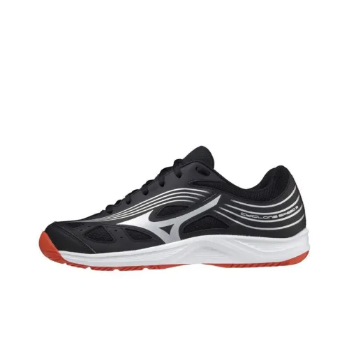 Mizuno Cyclone Speed 3 Slip-Resistant Abrasion-Resistant Low-Top Training Shoes Unisex Black White Мицубо Cyclone Speed 3 Противоскользящие Устойчивые к Износу Низкие Кроссовки для Тренировок Унисекс Черный Белый