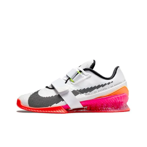 Nike Romaleos 4 SE Low Топ Тренировочные Кроссовки Унисекс Белый Черный Красный