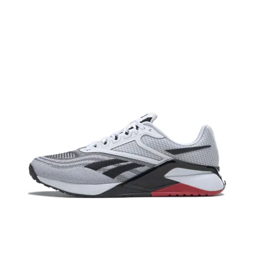 Reebok Nano X2 Амортизаторы Shock противоскользящие устойчивые к истиранию низкий топ кроссовки для тренировок черный белый