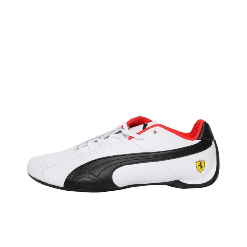 PUMA Scuderia Ferrari Future Cat OG Low Топ Тренировочные Кроссовки Мужские Белые