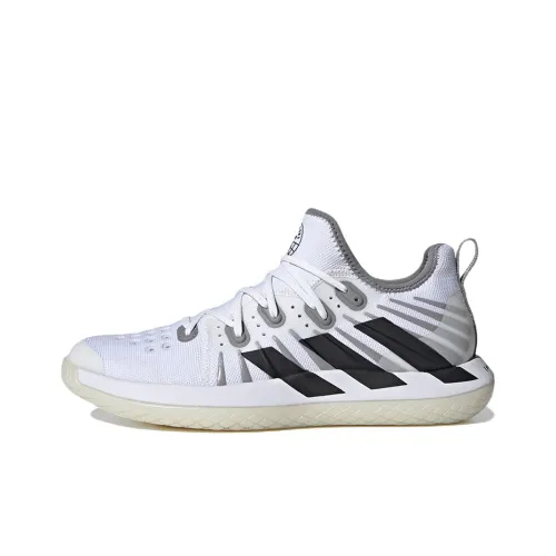 Adidas Stabil Next Gen Slip Resistant Abrasion Resistant Breathable Low Top Волейбольные кроссовки Унисекс Белый черный серый
