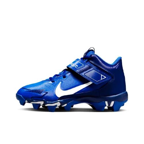 nike Shock Absorbers Slip-Resistant Abrasion-Resistant MID Топ Тренировочные Кроссовки Женские Blue