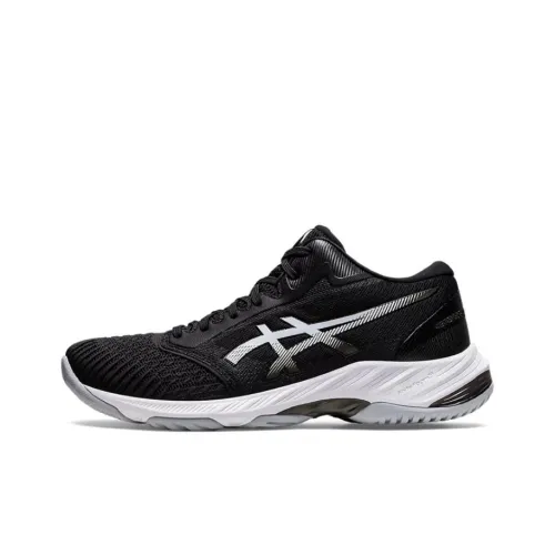 Asics Гель Netburner Ballistic MT 3 Low Топ Кроссовки для тренировок Унисекс Черный белый