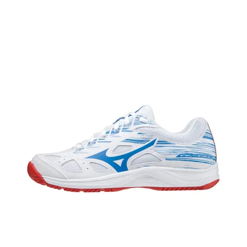Mizuno Cyclone Speed 3 Slip-Resistant Abrasion-Resistant Breathable Low-Top Training Shoes Men's White Blue