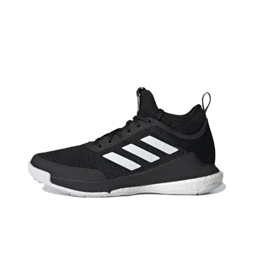 Adidas Crazyflight Mid Устойчивые к истиранию MID Тренировочные Кроссовки Женские Черные