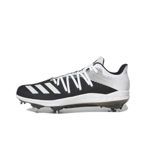 Adidas Adizero Afterburner 6 Противоскользящие устойчивые к истиранию Низкие Кроссовки для тренировок Мужские Черно-белые