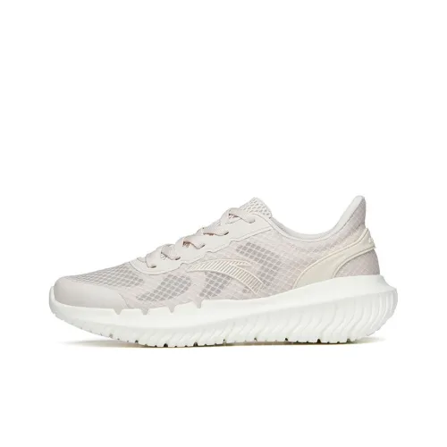 ANTA Амортизирующие Нескользящие Износостойкие Дышащие и Легкие Низкие Кроссовки для тренировок Мужские Грязно-серые