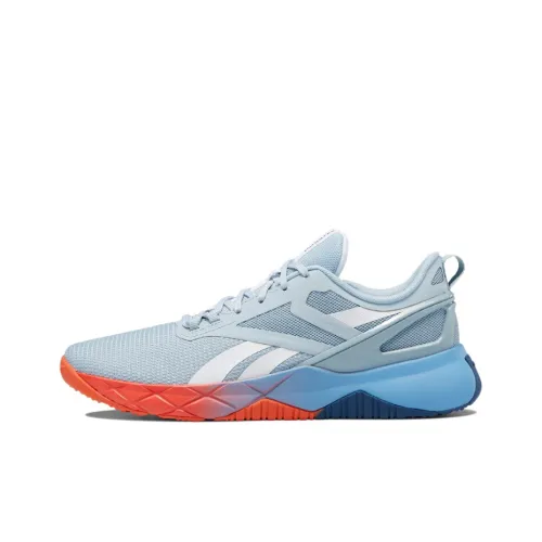 Reebok Nanofle Parafit TR Low Топ Кроссовки для тренировок Унисекс Серый Синий