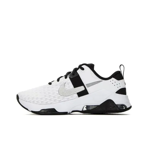 Nike Zoom Bella 6 Амортизаторы Slip-resistant Abrasion-resistant Низкие Кроссовки для тренировок Женские Черный Белый