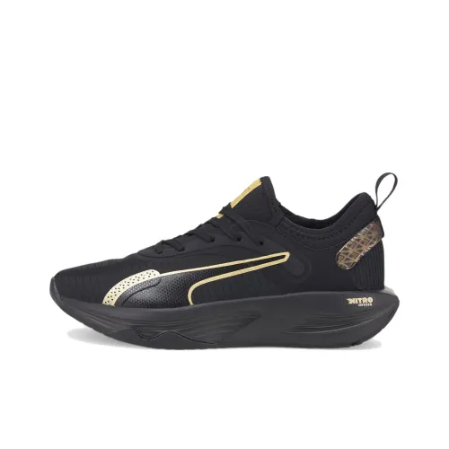 PUMA Low Топ Тренировочные Кроссовки Женские Черные Желтые