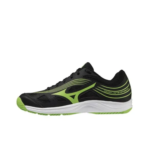 Mizuno Cyclone Speed 3 Low Топ Кроссовки для тренировок Унисекс Черный Зеленый