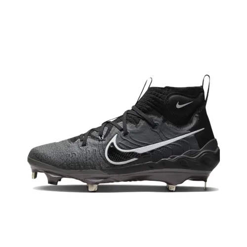 nike Alpha Huarache NXT Амортизаторы Shock противоскользящие устойчивые к истиранию высокие кроссовки для тренировок мужские дымчато-серый