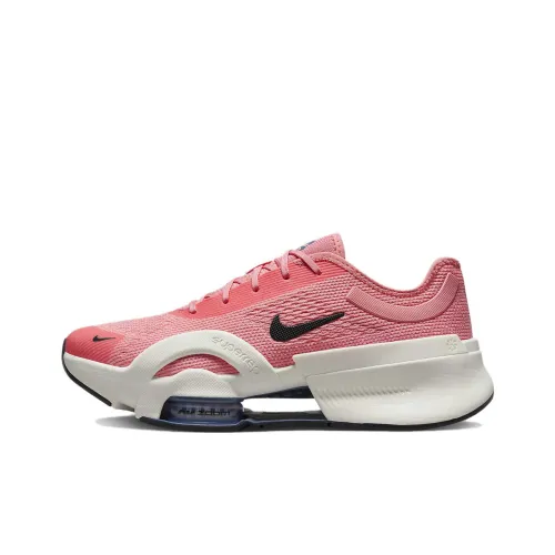 Nike SuperRep 4 NN Амортизаторы Slip-resistant Низкие Кроссовки для тренировок Женские Розовые Белые