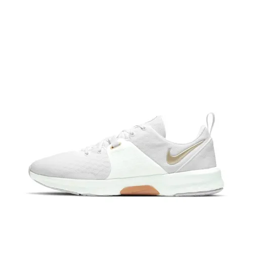 Nike City Trainer 3 Low Топ Кроссовки для тренировок Женские Экрю Золотой