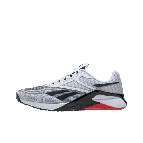 Reebok Nano X2 Амортизаторы Shock противоскользящие устойчивые к истиранию низкий топ кроссовки для тренировок женские черный серый