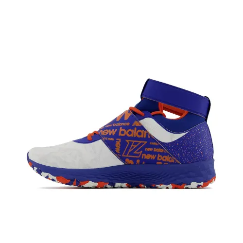New Balance Lindor 1 High Топ Тренировочные Кроссовки Мужские Синие Белые Оранжевые