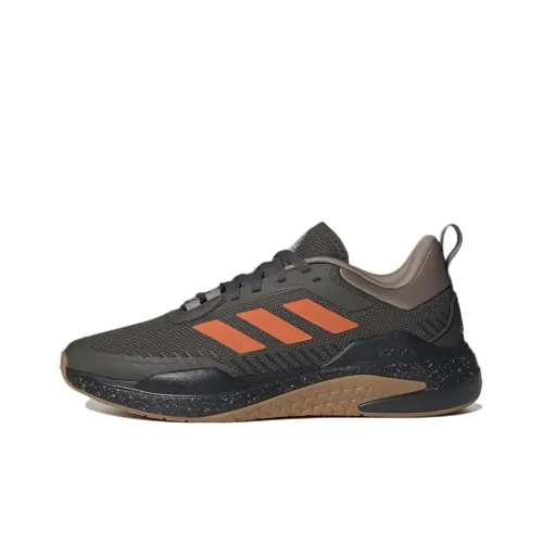 Adidas Trainer V Slip-Resistant Abrasion-Resistant Lightweight Low-Top Training Shoes Green Orange Adidas Trainer V Противоскользящие Устойчивые к износу Легкие Низкие Кроссовки для тренировок Зеленый Оранжевый