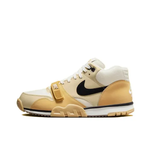 Nike Air Trainer 1 MID Топ Кроссовки для тренировок Мужской Бежевый Белый