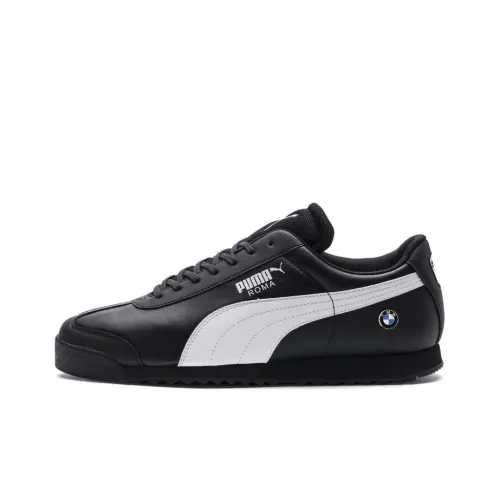 BMW X PUMA BMW M Series ROMA Низкие Кроссовки для тренировок Мужские Черные