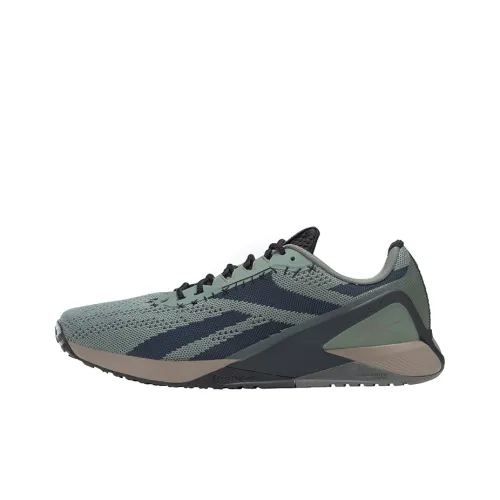 Reebok Nano X1 Low Топ Кроссовки для тренировок Мужской Зеленый