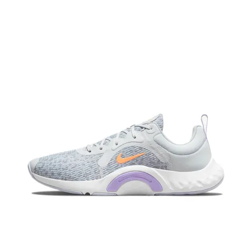 Nike Renew In Season TR 11 Slip-Resistant Abrasion-Resistant Low-Top Training Shoes Women's Gray White Найк Реньюв Ин Сезон TR 11 Противоскользящие Устойчивые к Износу Низкие Кроссовки для Тренировок Женские Серый Белый
