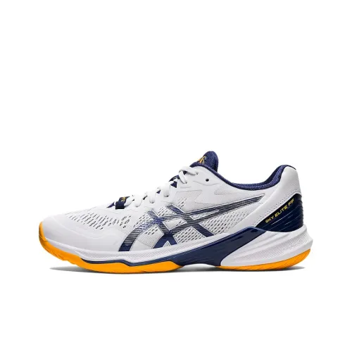 Asics Sky Elite FF 2 Low Топ Кроссовки для тренировок Унисекс Белый Черный Желтый