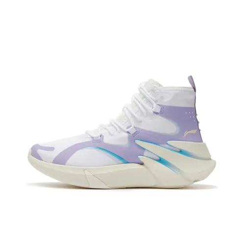 Подкладка Stunning противоскользящие устойчивые к истиранию высокие кроссовки для тренировок женские фиолетовые