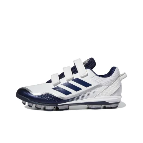 Adidas Stabile POINT Low Бутсы Slip-resistant Abrasion-resistant Low-top Тренировочные кроссовки Мужские Синий Белый