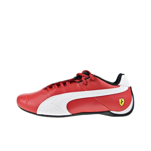 PUMA Scuderia Ferrari Future Cat OG Low Топ Тренировочные Кроссовки Мужские Красные