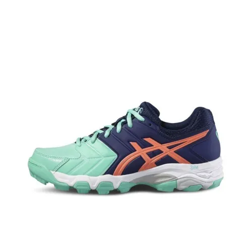 Asics Гель Blackheath 6 Low Топ Хоккейная Обувь Женская Синяя