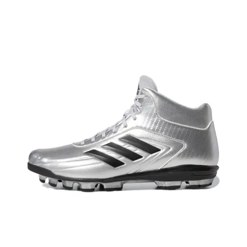 Adidas Adizero Stabile Slip-resistant и устойчивые к истиранию покрытие MID Топ Кроссовки для тренировок Мужской Серебряный