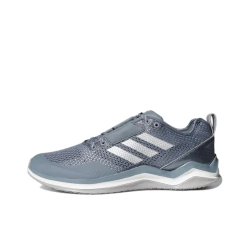 Adidas Speed Trainer 3 Slip-Resistant Низкие Кроссовки для Тренировок Мужские Серый Синий