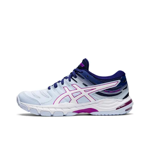 Asics Гель Beyond 6 Low Топ Волейбольные кроссовки Женские Сине-белый