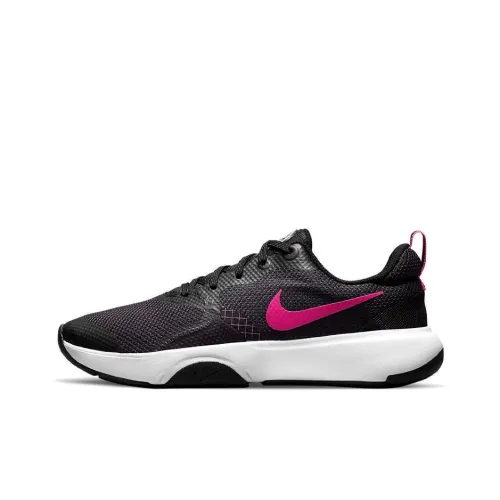 nike City Rep TR Амортизаторы Slip-resistant Abrasion-resistant Низкие Кроссовки для тренировок Женские Черный Розовый