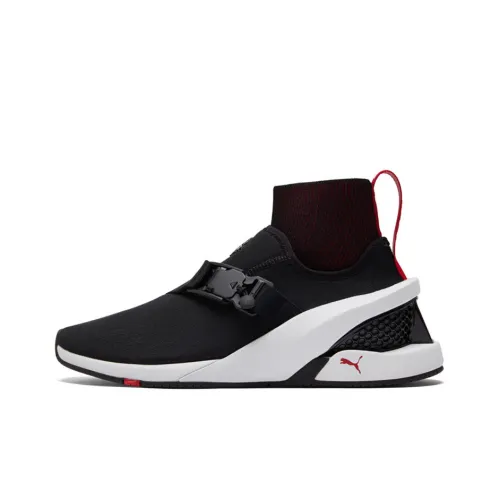 PUMA Scuderia Ferrari High Топ Тренировочные Кроссовки Мужские Черные Красные