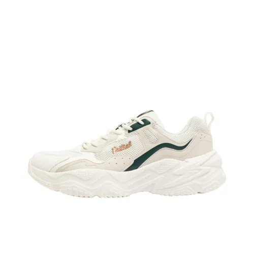 361° Ode Croissant Bottom Resistant Breathable Abrasion Resistant Low Top Спортивная повседневная обувь Мужская Белый Серый Зеленый