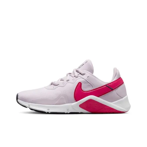 Nike Legend Essential 2 Амортизация Поддержка Легкий Низкий Топ Кроссовки для тренировок Женские Розовые