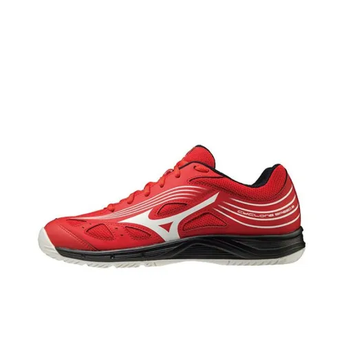 Mizuno Cyclone Speed 3 Slip-Resistant Abrasion-Resistant Breathable Low-Top Training Shoes Men's Red White Мицубо Cyclone Speed 3 Противоскользящие Устойчивые к Износу Дышащие Низкие Кроссовки для Тренировок Мужские Красный Белый