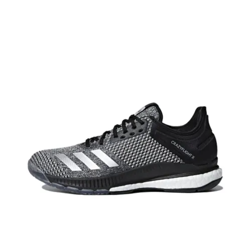 Adidas Crazyflight X 2,0 Устойчивые к истиранию низкие кроссовки для тренировок женские черные серые