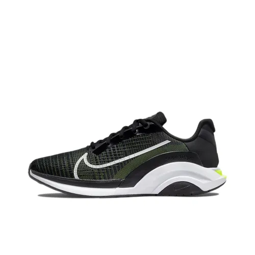 SuperRep Wave x Nike SuperRep Zoom Slip-resistant и дышащий низкий топ тренировочные кроссовки мужские черный белый зеленый