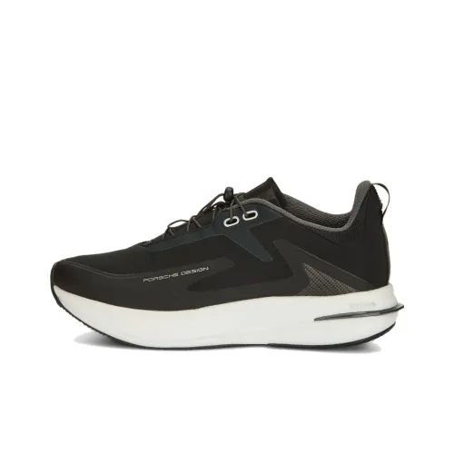 PUMA PORSCHE DESIGN Nitro Runner 2 Low Топ Кроссовки для тренировок Мужской Черный Белый