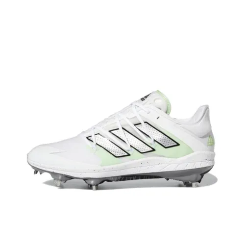 Adidas Adizero Afterburner 7 Устойчивые к истиранию Низкие Кроссовки для тренировок Мужские Белые Зеленые