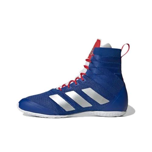 Adidas Speede 18 High Топ Боксер Тренировочные Кроссовки Унисекс Синий
