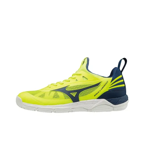 Mizuno Wave Luminous Унисекс Волейбол Кроссовки для тренировок Желто-синие