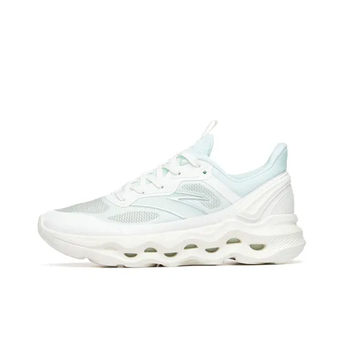 ANTA Energy Ring Амортизаторы Ударопрочный Устойчивый к истиранию Низкий Топ Кроссовки для тренировок Женские Белые Синие