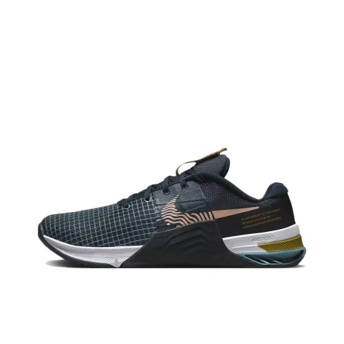 Nike Metcon 8 Low Топ Кроссовки для тренировок Мужской Темно-синий