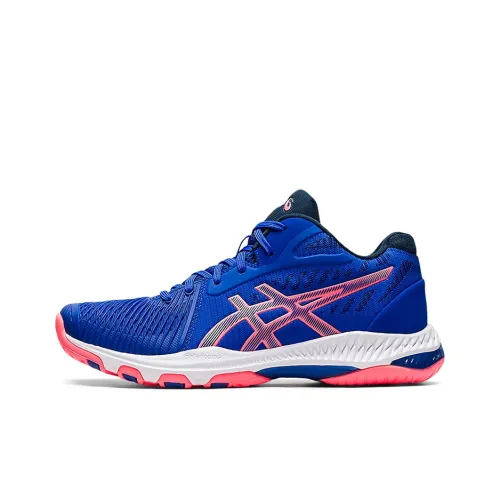 ASICS Гель Netburner Ballistic MT Амортизация Износостойкие Низкие Кроссовки для тренировок Женские Синие