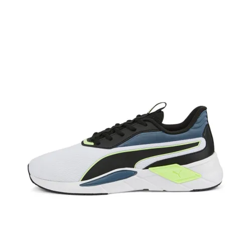 PUMA Smash v2 Le Low Топ Кроссовки для тренировок Мужской Белый Синий Черный