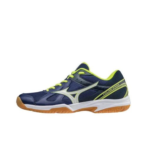 Mizuno Cyclone Speed 1 Low Топ Кроссовки для тренировок Мужской Темно-синий Белый