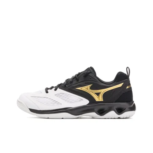 Кроссовки Mizuno для тренировок, низкий топ, белый, унисекс